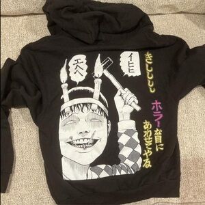 Hot Topic Black Souichi Hoodie